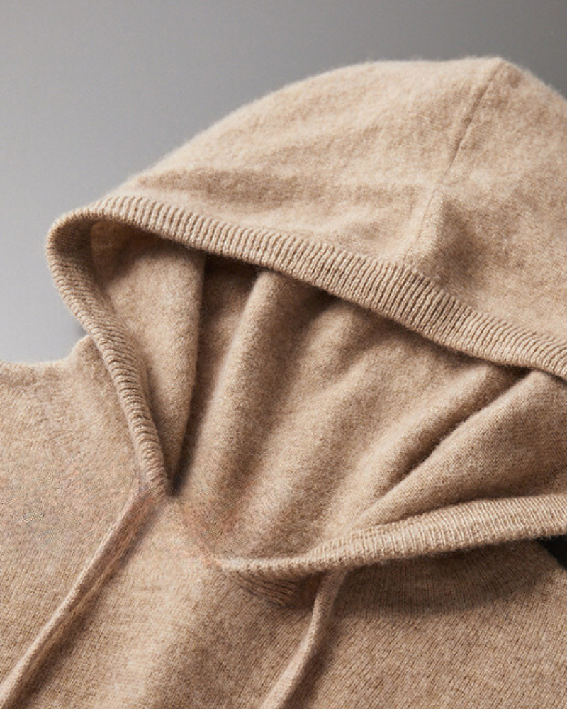 100% Cashmere Hoodie